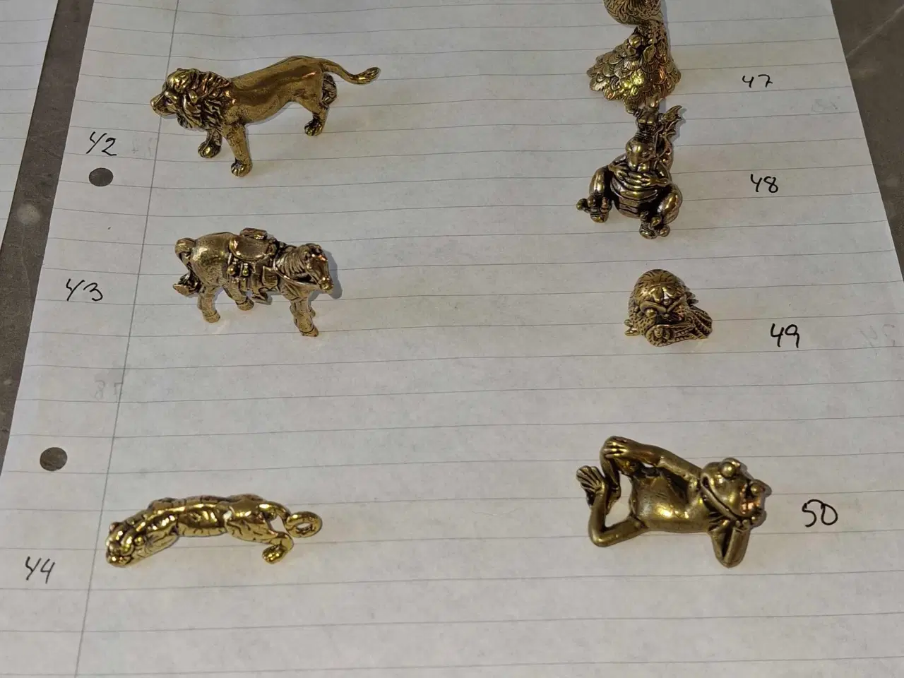 Billede 10 - Messing figurer 