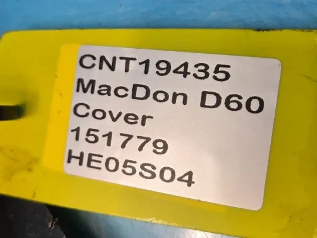Billede 9 - MacDon D60 Cover 151779