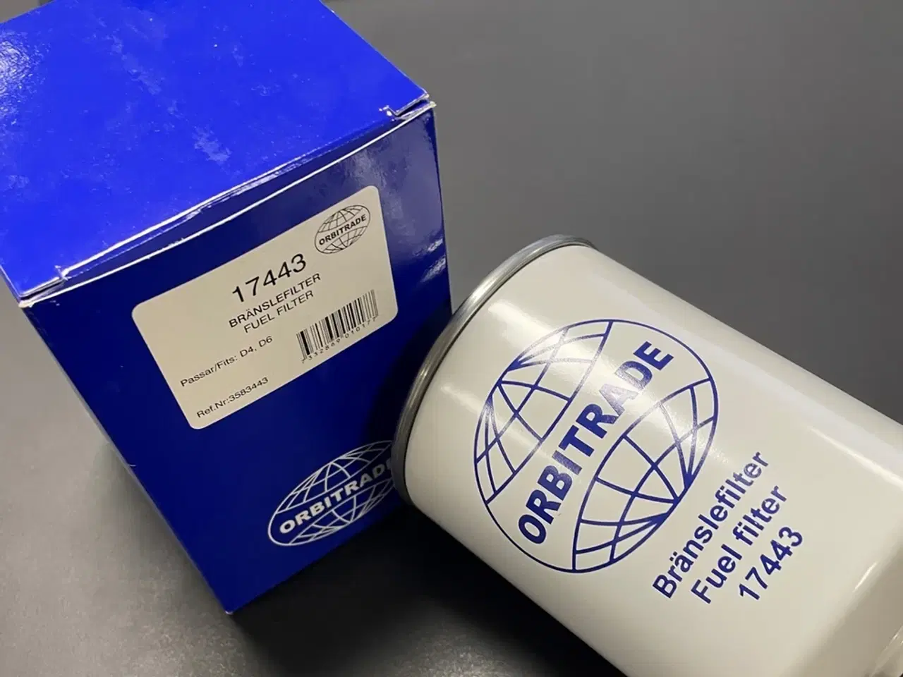 Billede 1 - Orbitrade Brændstoffilter D4,D6 VOLVO