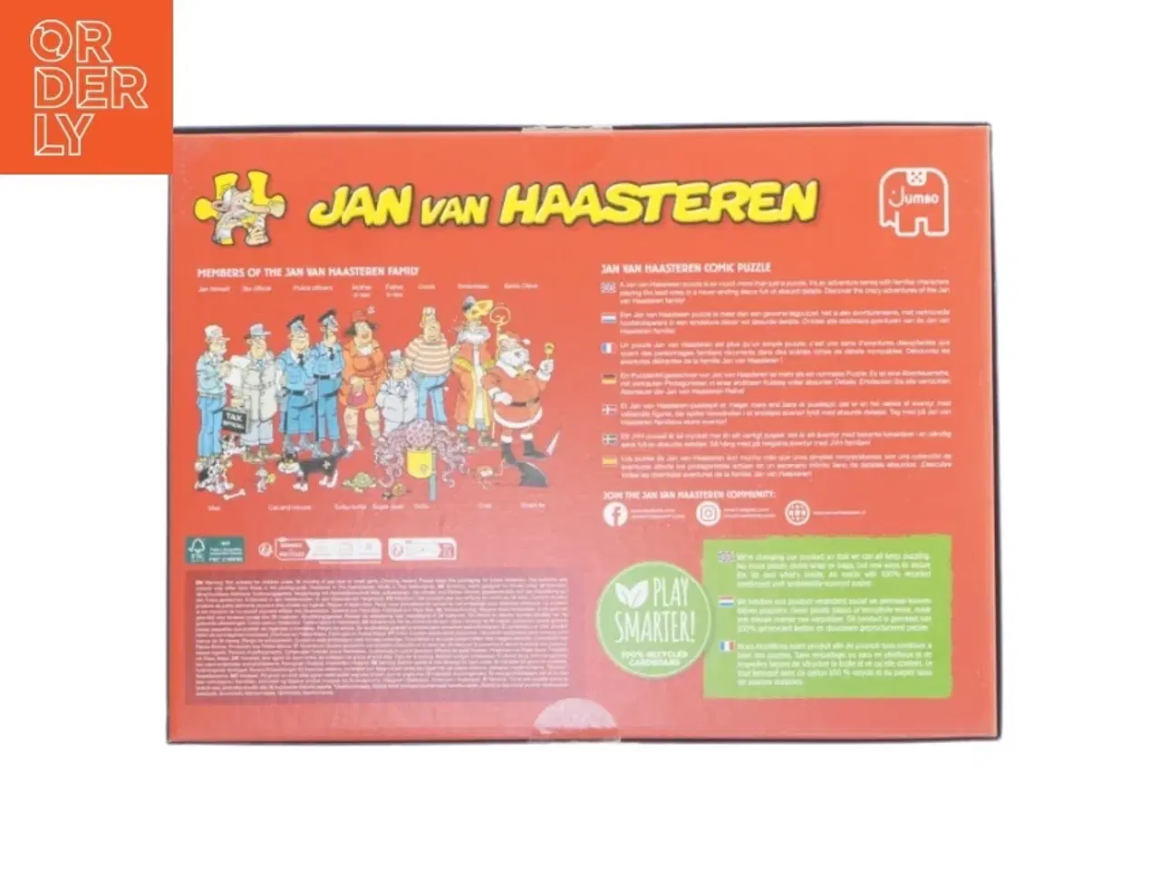Billede 2 - Jan van Haasteren puslespil (str. 1500 brikker)