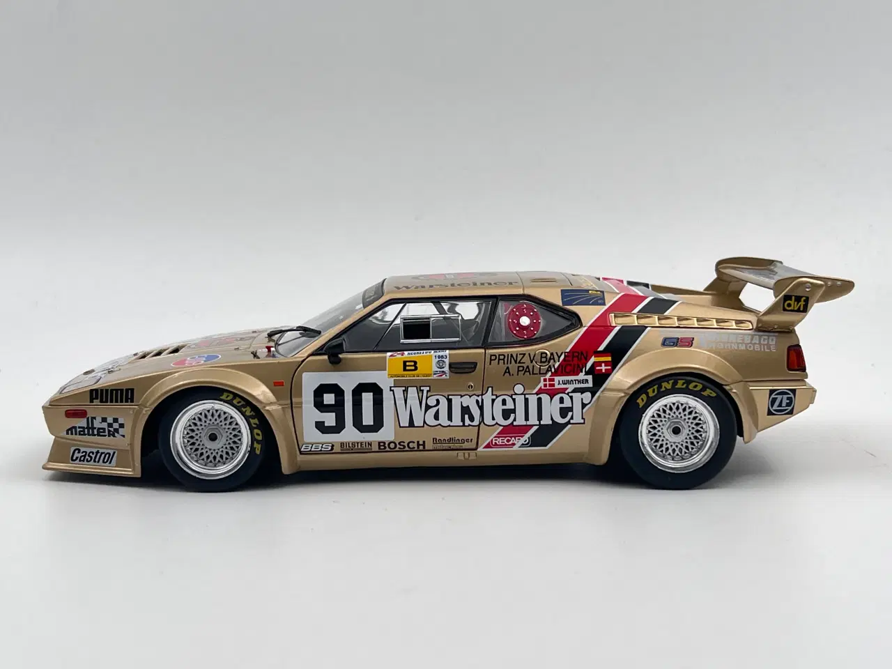 Billede 3 - 1983 BMW M1 #90 LM / Jens Winther - 1:18