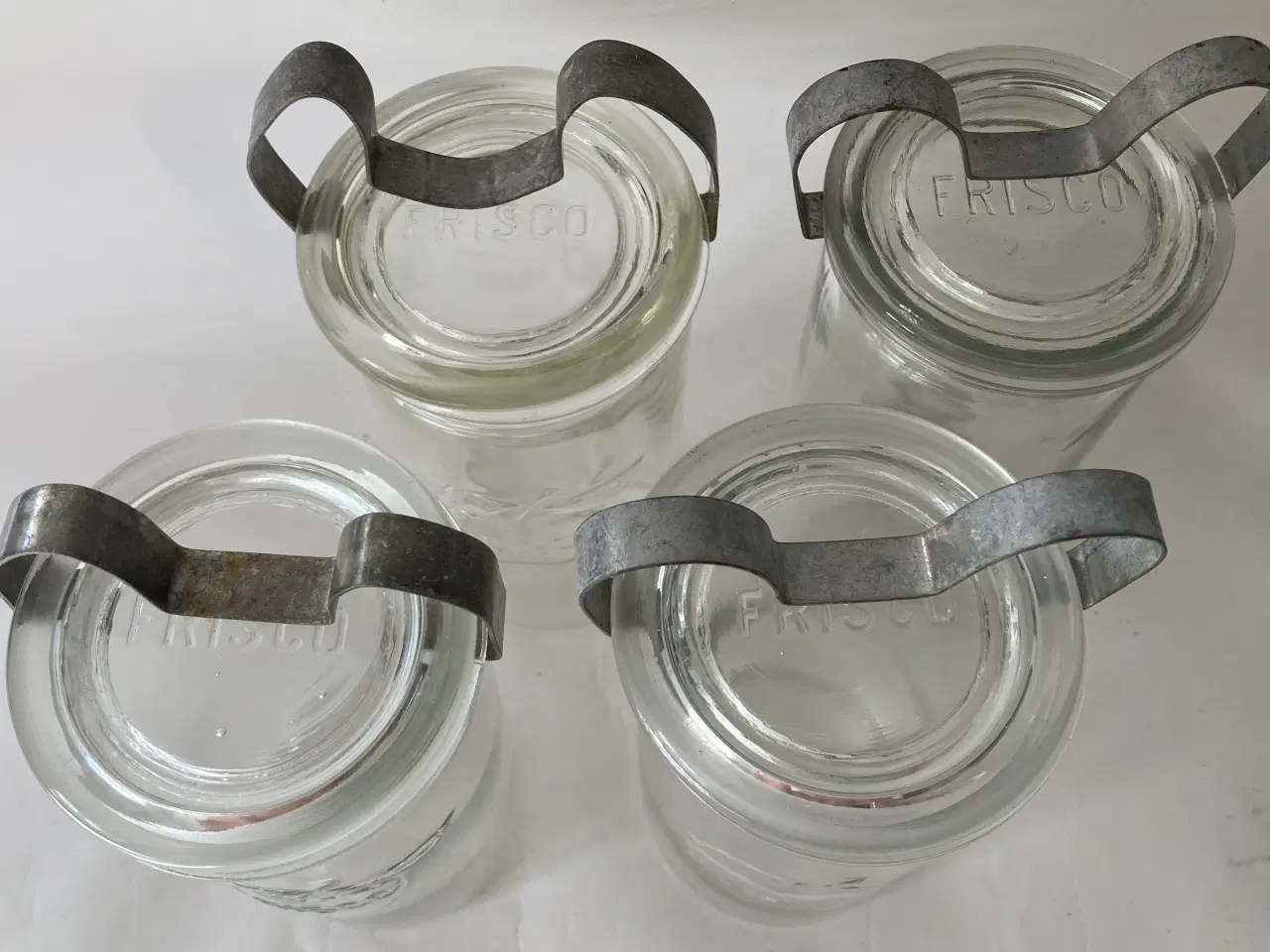 Billede 2 - ½L Frisco Sylteglas / Henkogningsglas + ekstra låg