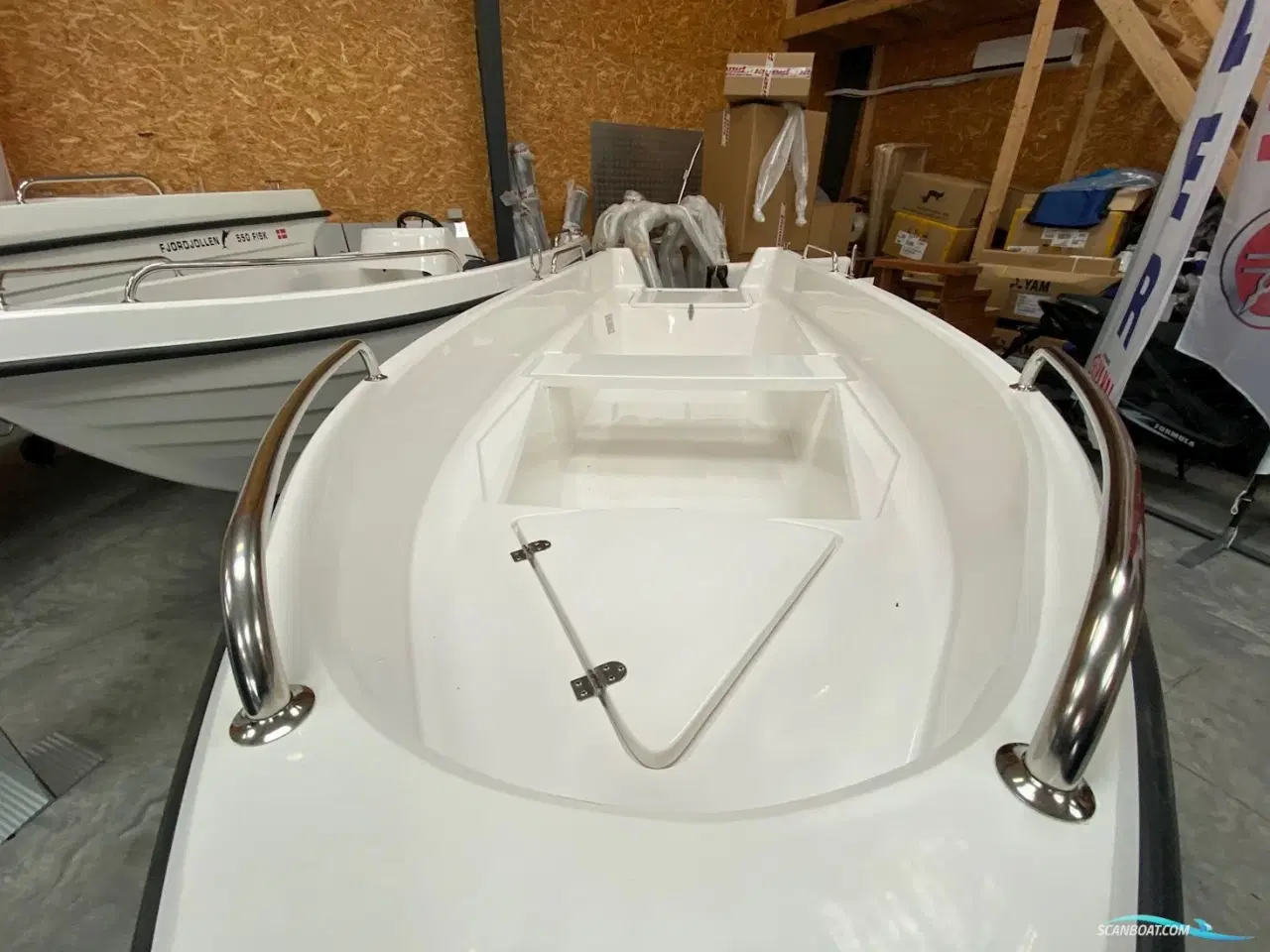 Billede 3 - Fjordjollen 390 Fisk Sort Skrog