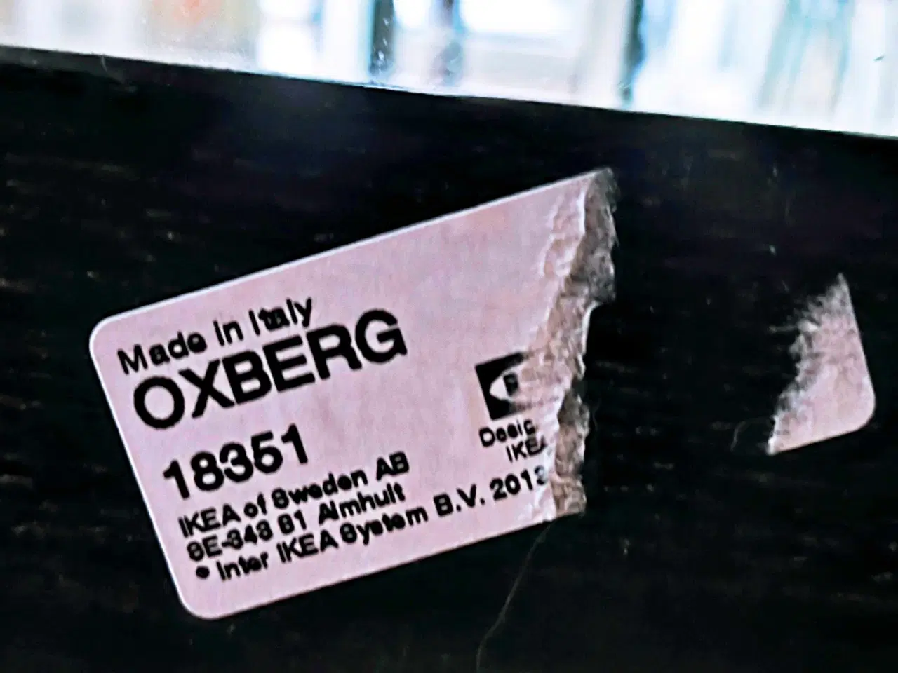 Billede 3 - Vitrineskab - Oxberg (Ikea) - God stand!