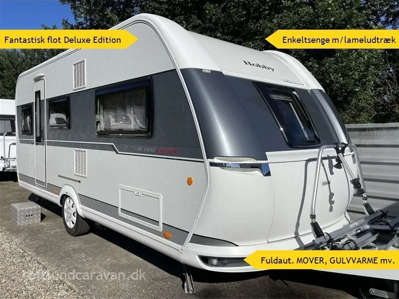 Billede 1 - 2019 - Hobby De Luxe Edition 495 UL   SUPERFLOT, Enkeltsenge m/lameludtræk, JUBILÆUMSMODEL, MASSER UDSTYR.