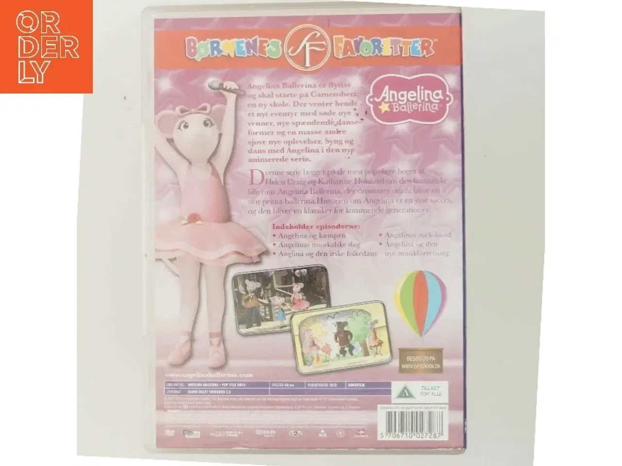 Billede 3 - Pop Stjerne Piger med Angelina Ballerina (DVD)