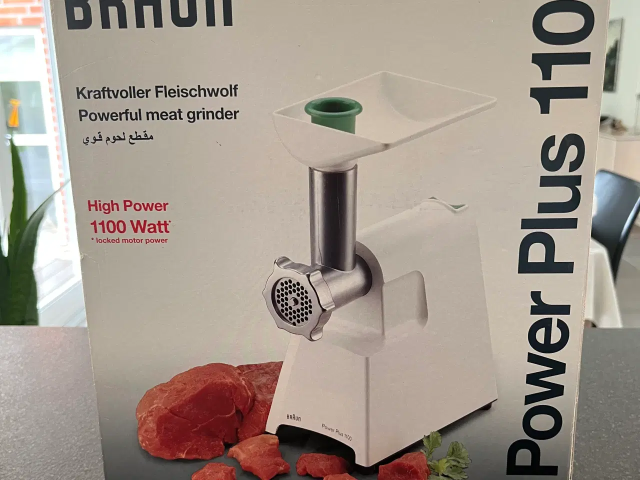 Billede 3 - Kødhakker, Braun Power Plus 1100