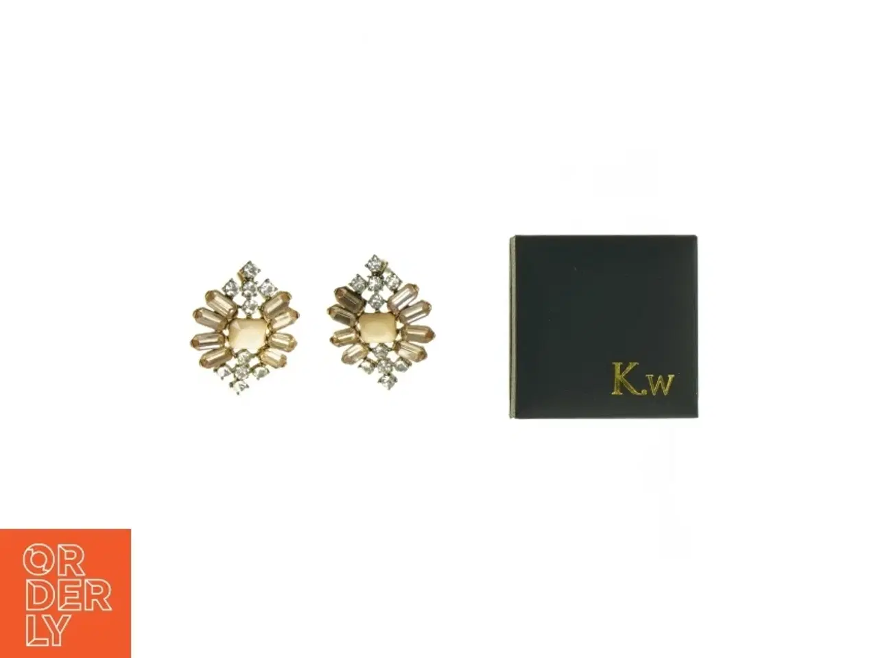 Billede 1 - Øreringe fra King Will (str. 5 x 6 cm)