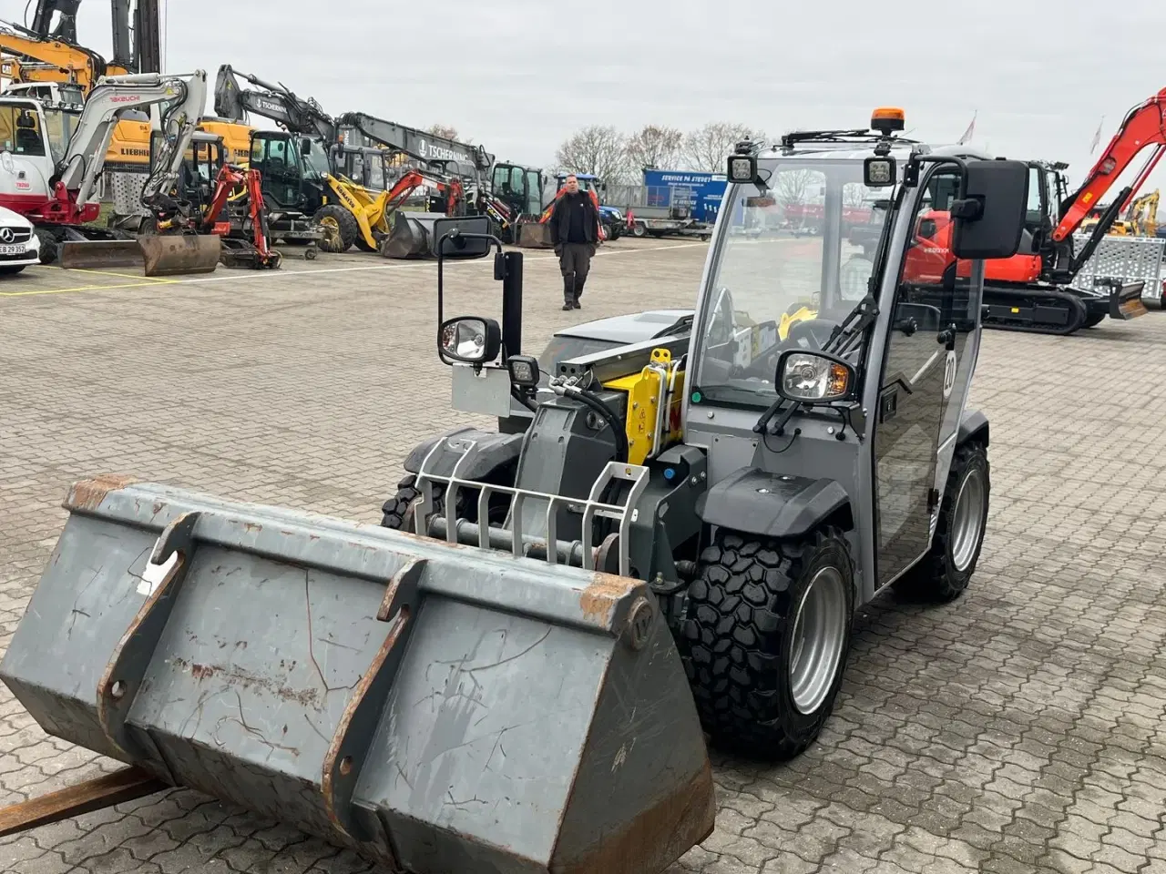 Billede 5 - Wacker Neuson TH412 Velholdt lille teleskoplæsser