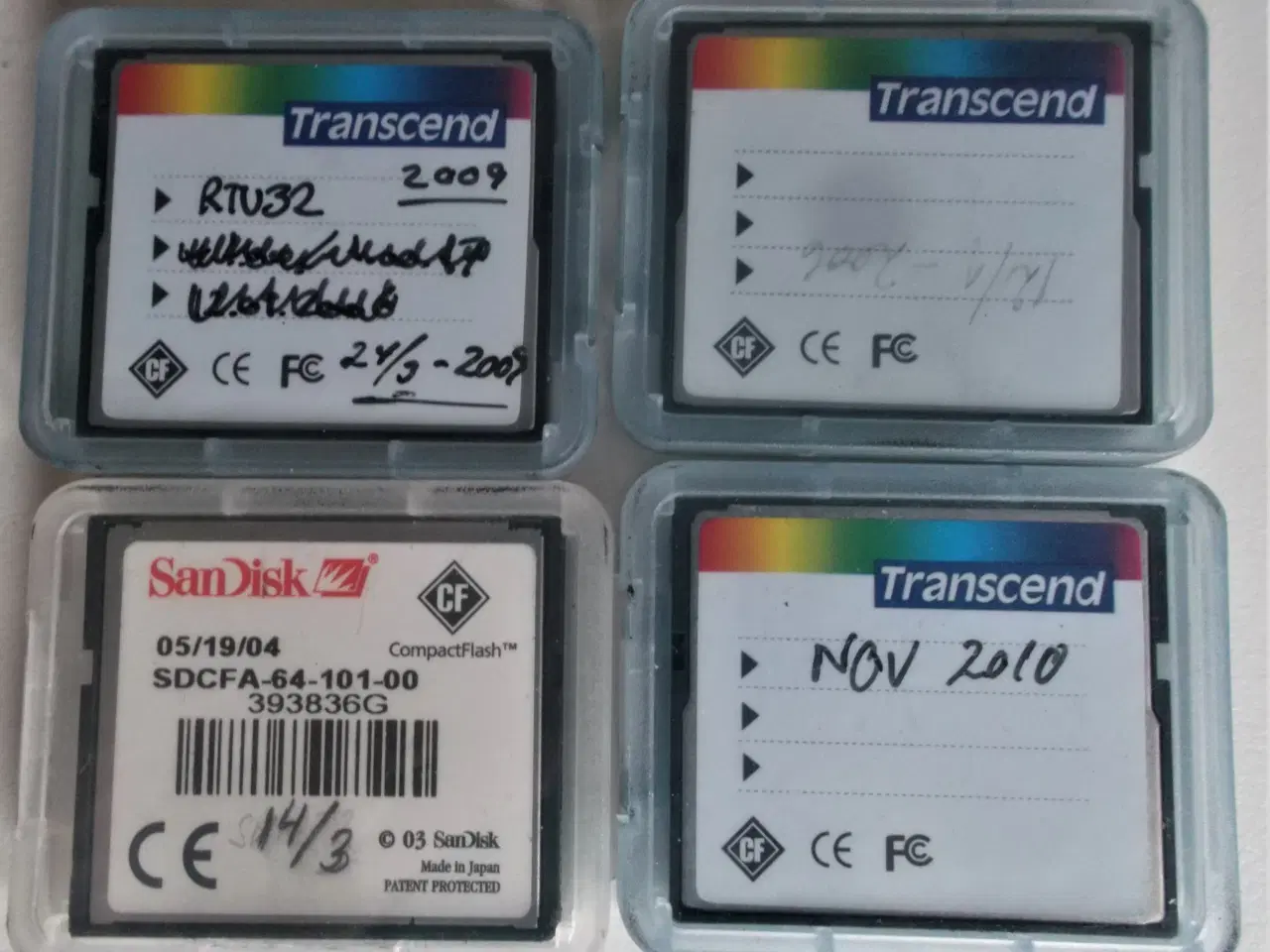 Billede 2 - Transcend 64Mbyte TS64MFLASHCP Compact Flash Card