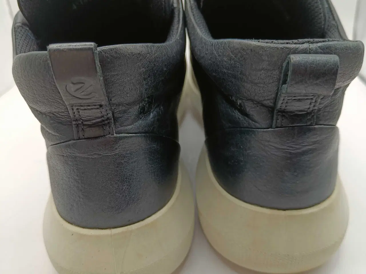 Billede 3 - Ecco sort læder sko 41str