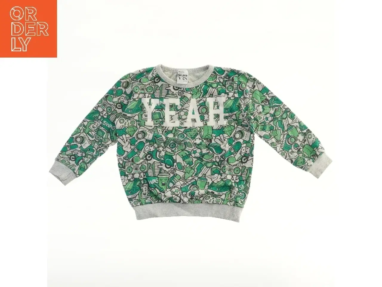 Billede 2 - Børnesweatshirt med tryk fra VRS (str. 110)