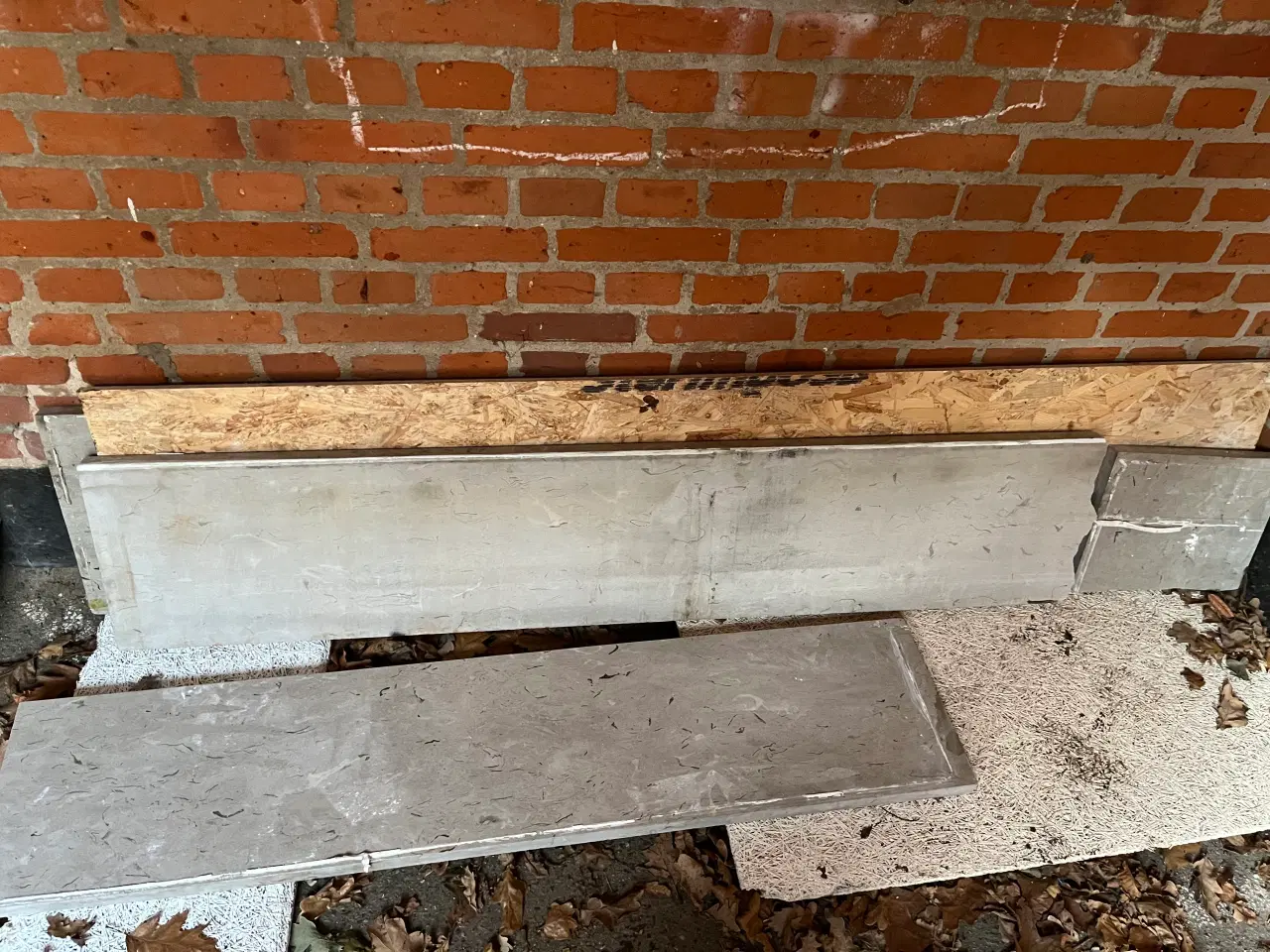 Billede 7 - 5 pæne marmorplader fra Overlund Skole