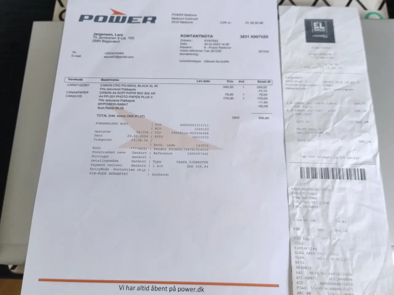 Billede 5 - Cannon Printer hvid 
