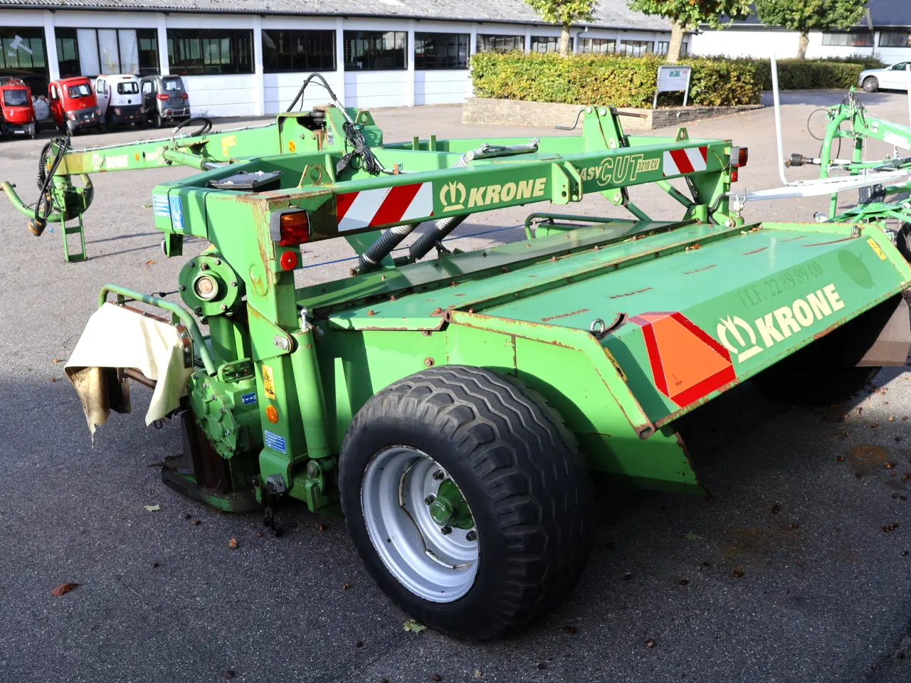 Billede 4 -  Krone Easycut 3210CV bugseret skivehøster