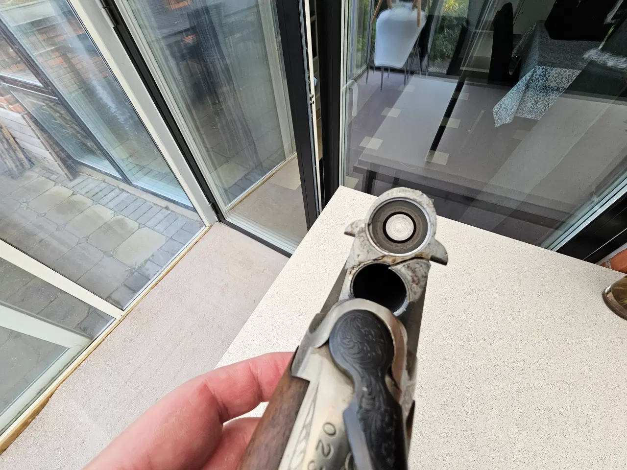 Billede 4 - Scirocco (Lumar) O/U haglgevær 12/70 — god stand,