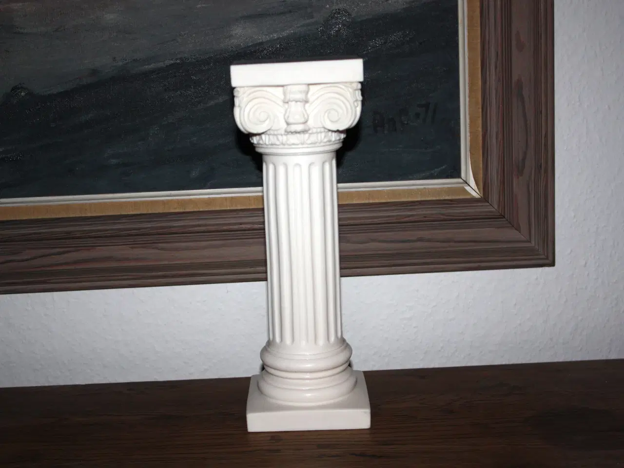 Billede 2 - Sten søjle opsats højde 30 cm Made in Italy