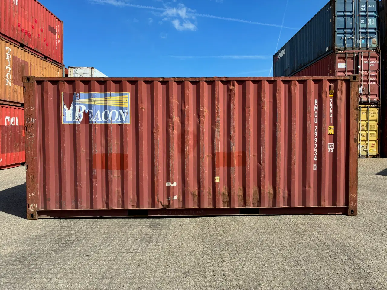 Billede 2 - 20 fods Container- ID: BMOU 299234-0