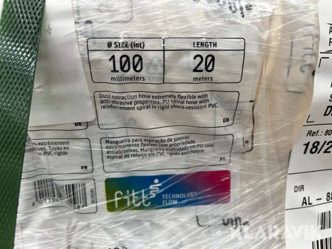 Billede 6 - Slanger Fitt Venflex PU LF Ø100 - 2x20 meter