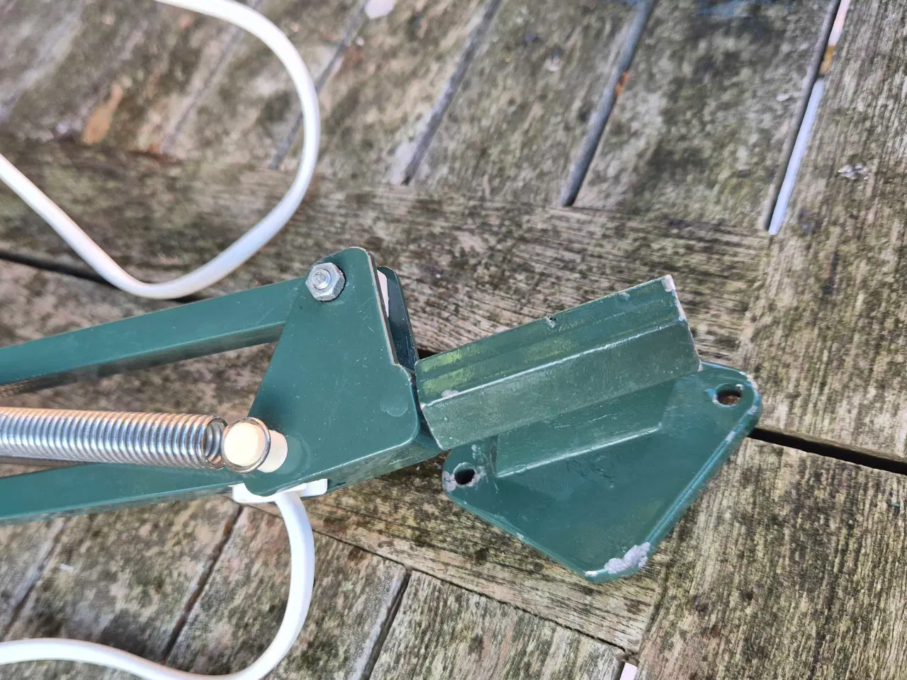 Billede 12 - To forskellige, men matchende grønne væglamper