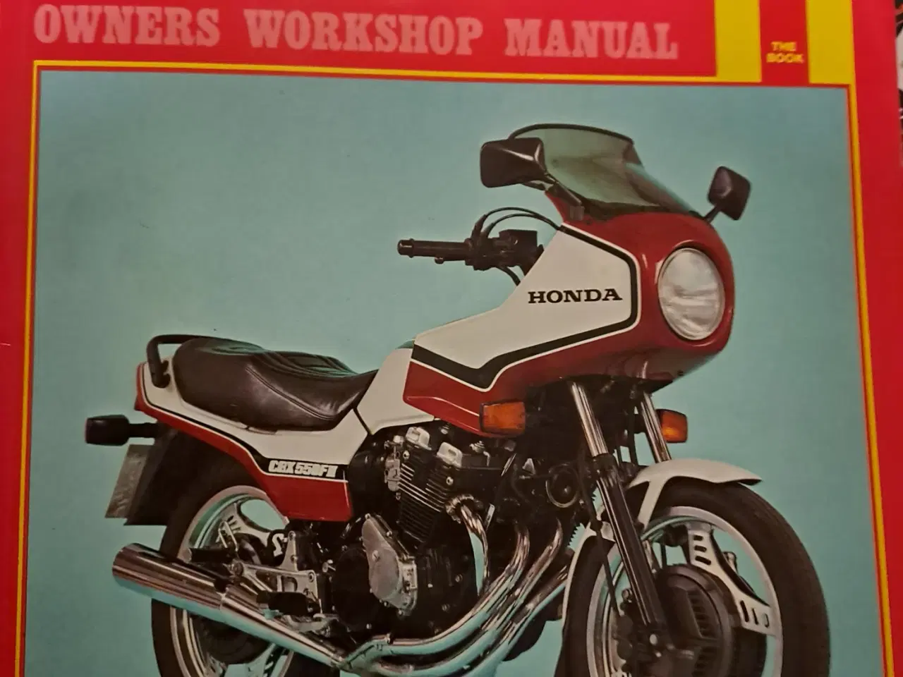 Billede 1 - Honda CBX 550 Haynes værkstedshånbog