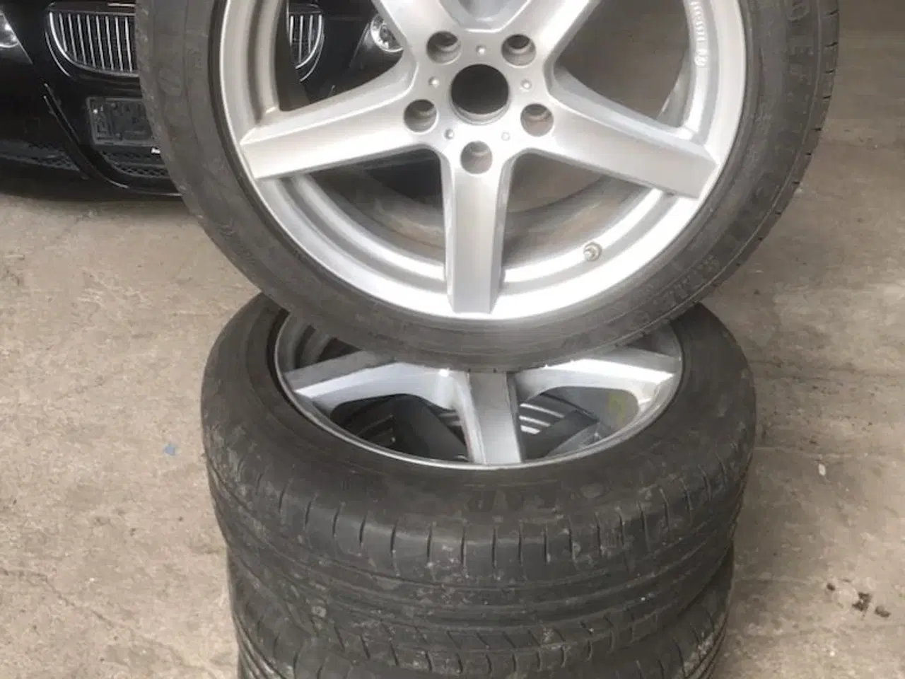 Billede 7 - BMW vinterdæk dæk Jeg har 4 stk med alufælge 225/5