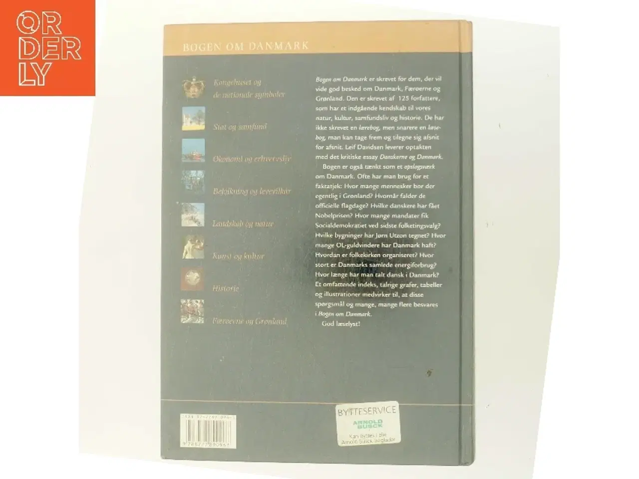 Billede 3 - Bogen om Danmark af 125 forfattere (Bog)