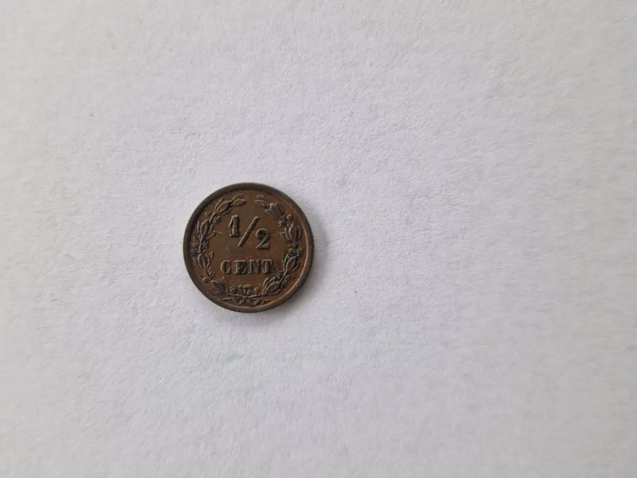 Billede 1 - 1/2 Cent Netherlands 1901