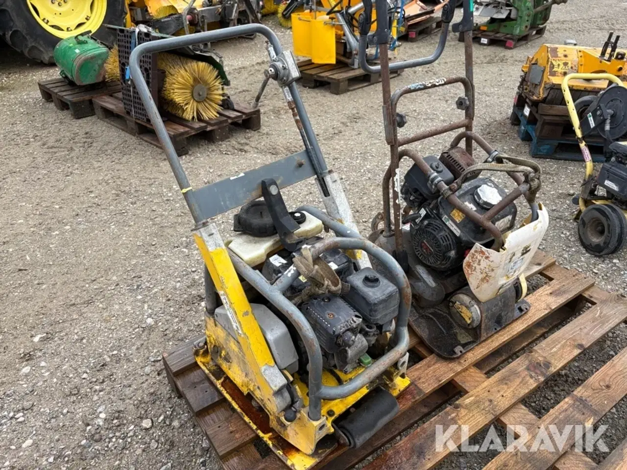 Billede 2 - Pladevibratorer Wacker Neuson/Atlas Copco WPU1550/LF130 - 2 styk