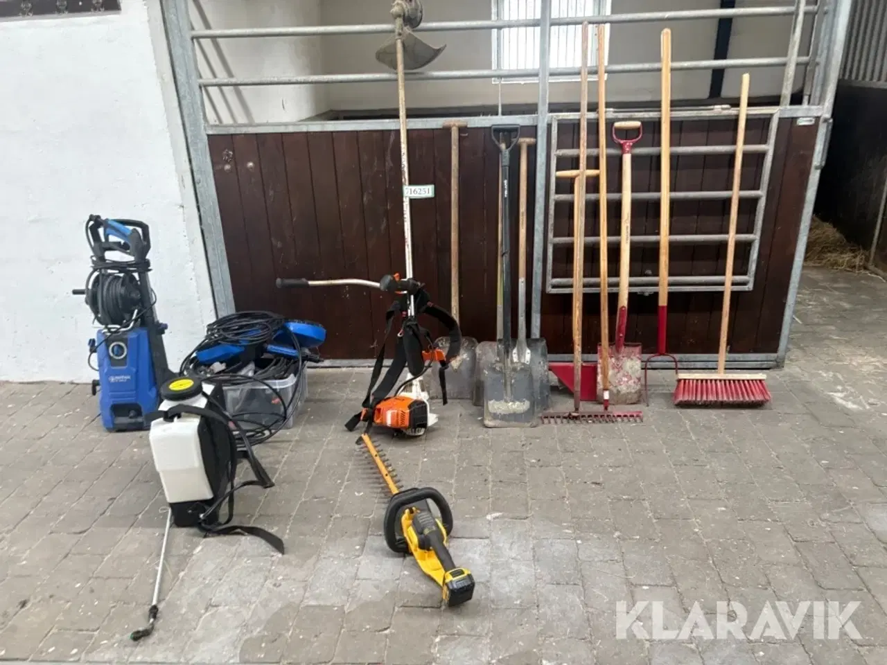 Billede 2 - Lot: have og terrasse redskaber 14 styk