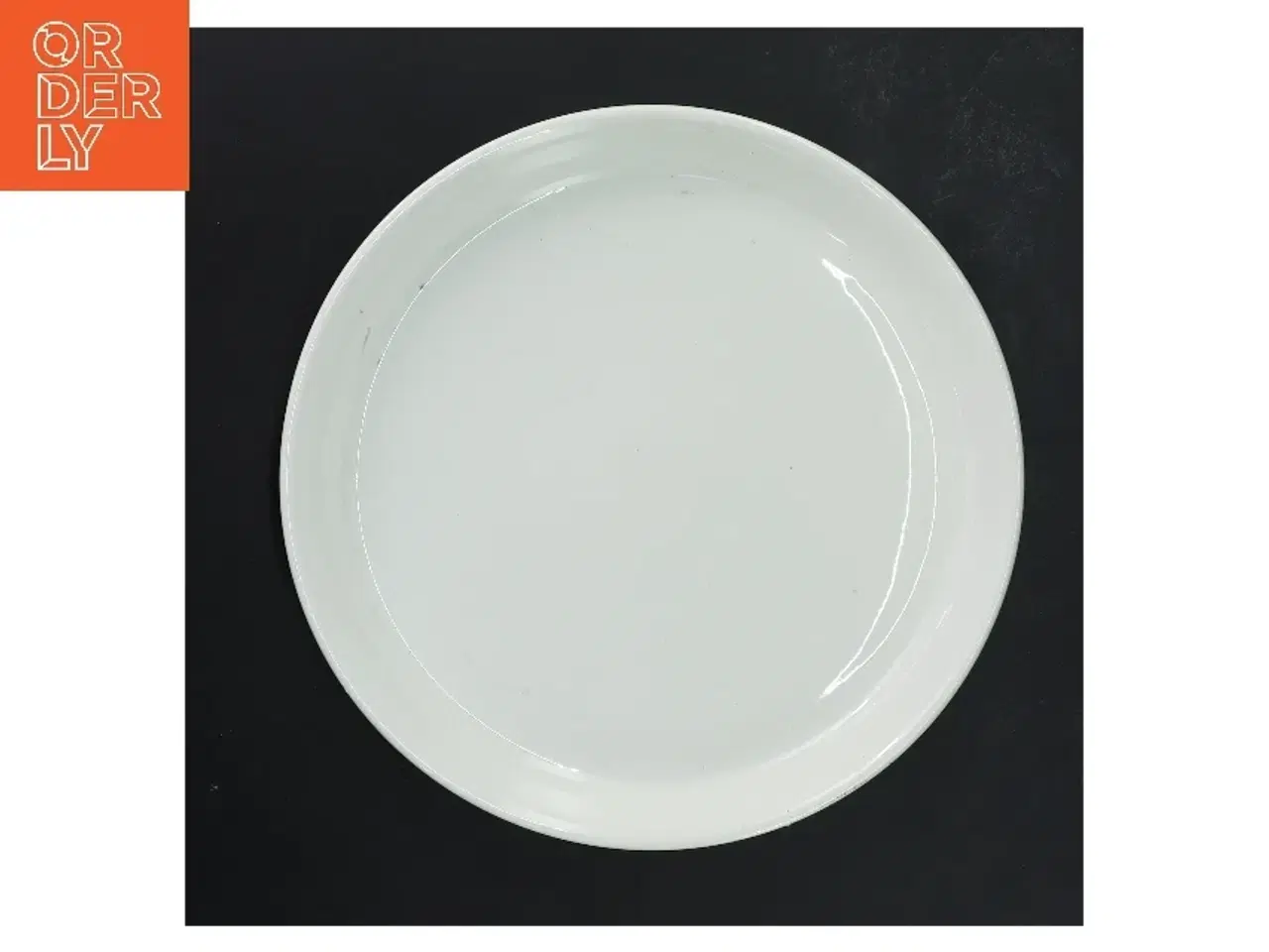 Billede 1 - Hvid sidetallerken Ø 20 cm fra Netto (str. Ø 20 cm)