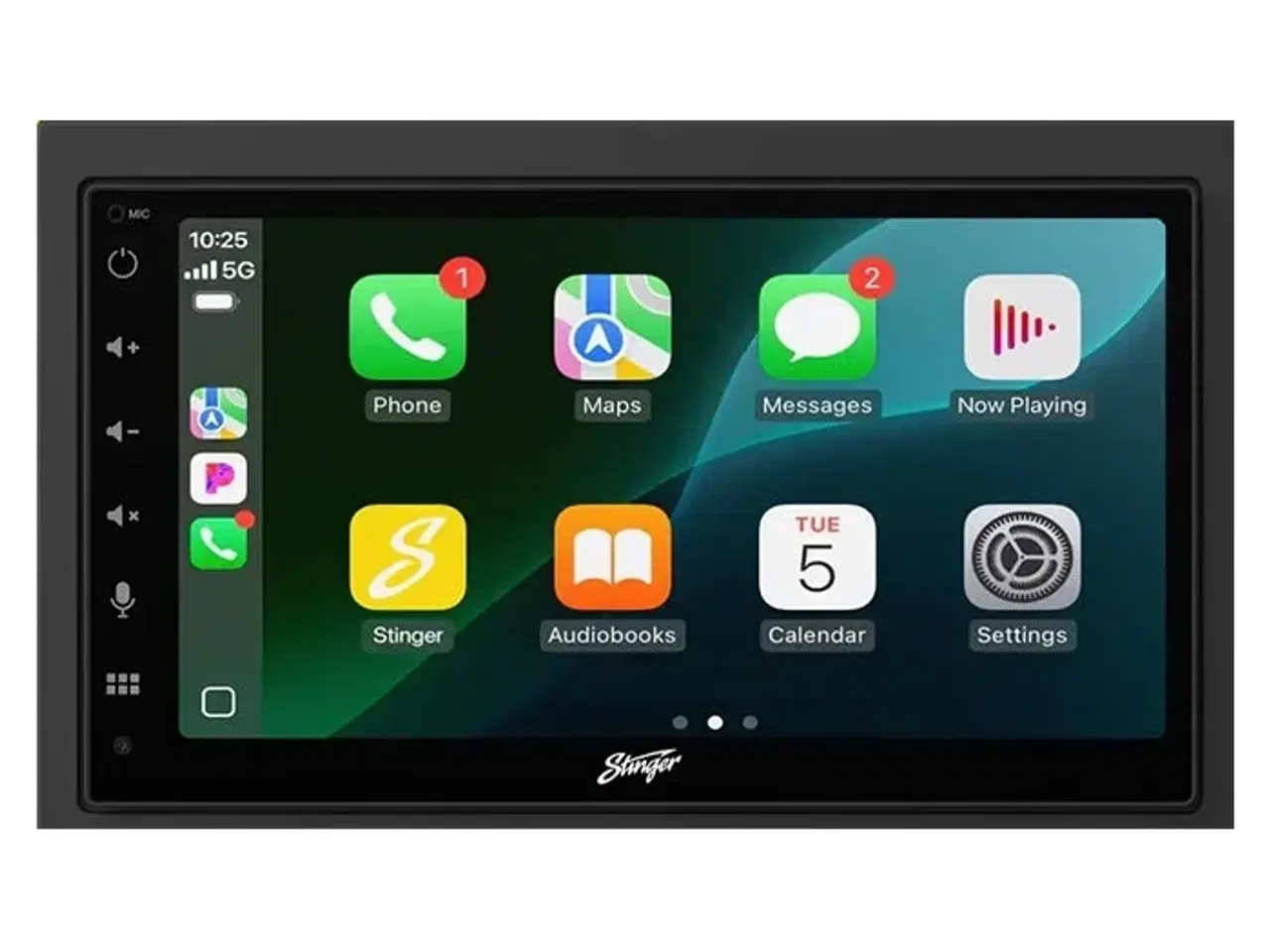 Billede 1 - Stinger 6,8" skærm med trådløs Carplay/Android Auto