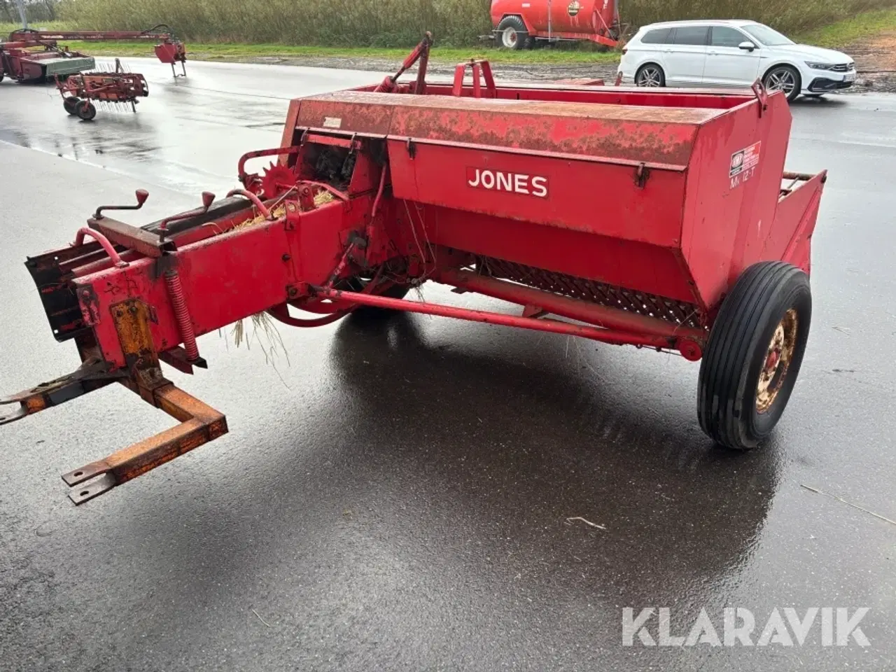 Billede 5 - Små ballepresser Jones MK12T