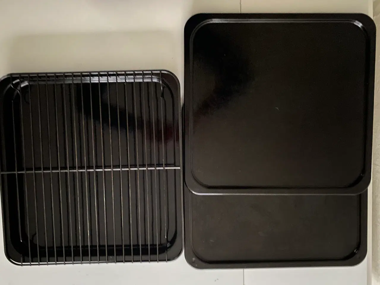 Billede 8 - 2 bageplader og en bradepande med rist til Voss