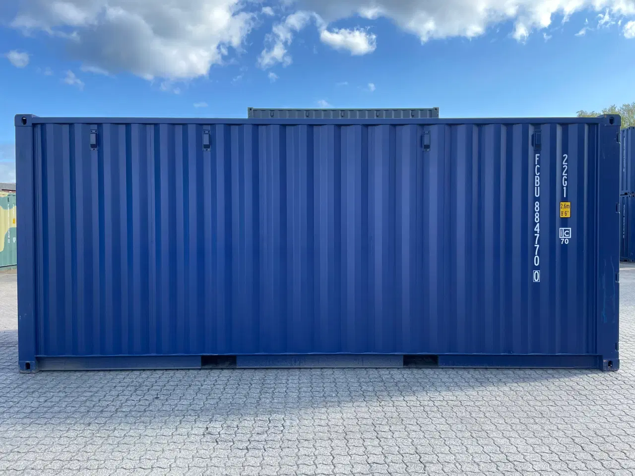 Billede 5 - 20´ fods Container i farve Ral: 5013 nye one way