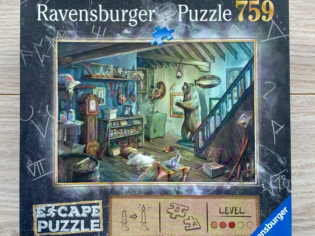 Billede 1 - Escape Puzzle / The Forbidden Basement 1000 brik
