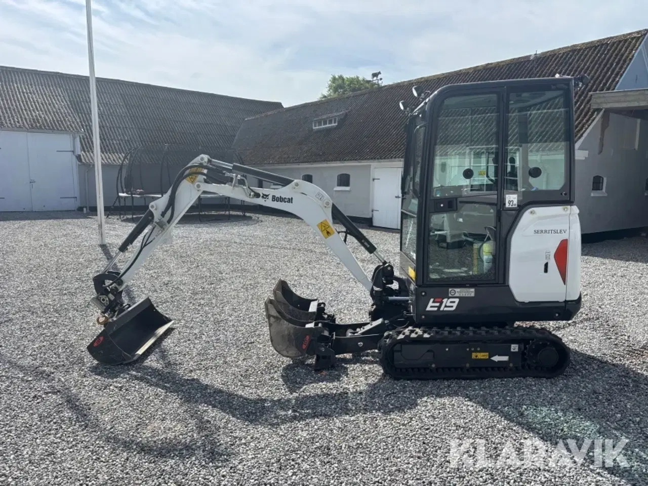 Billede 2 - Gravemaskine Bobcat E19 med Tiltman
