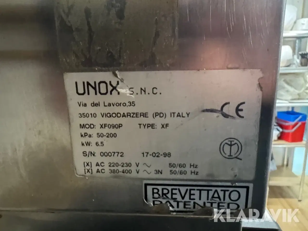 Billede 6 - Industri Ovn Unox XF090P