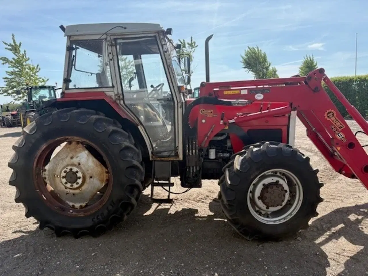 Billede 7 - Massey Ferguson 375 M. HAUER POM 90 FRONTLÆSSER