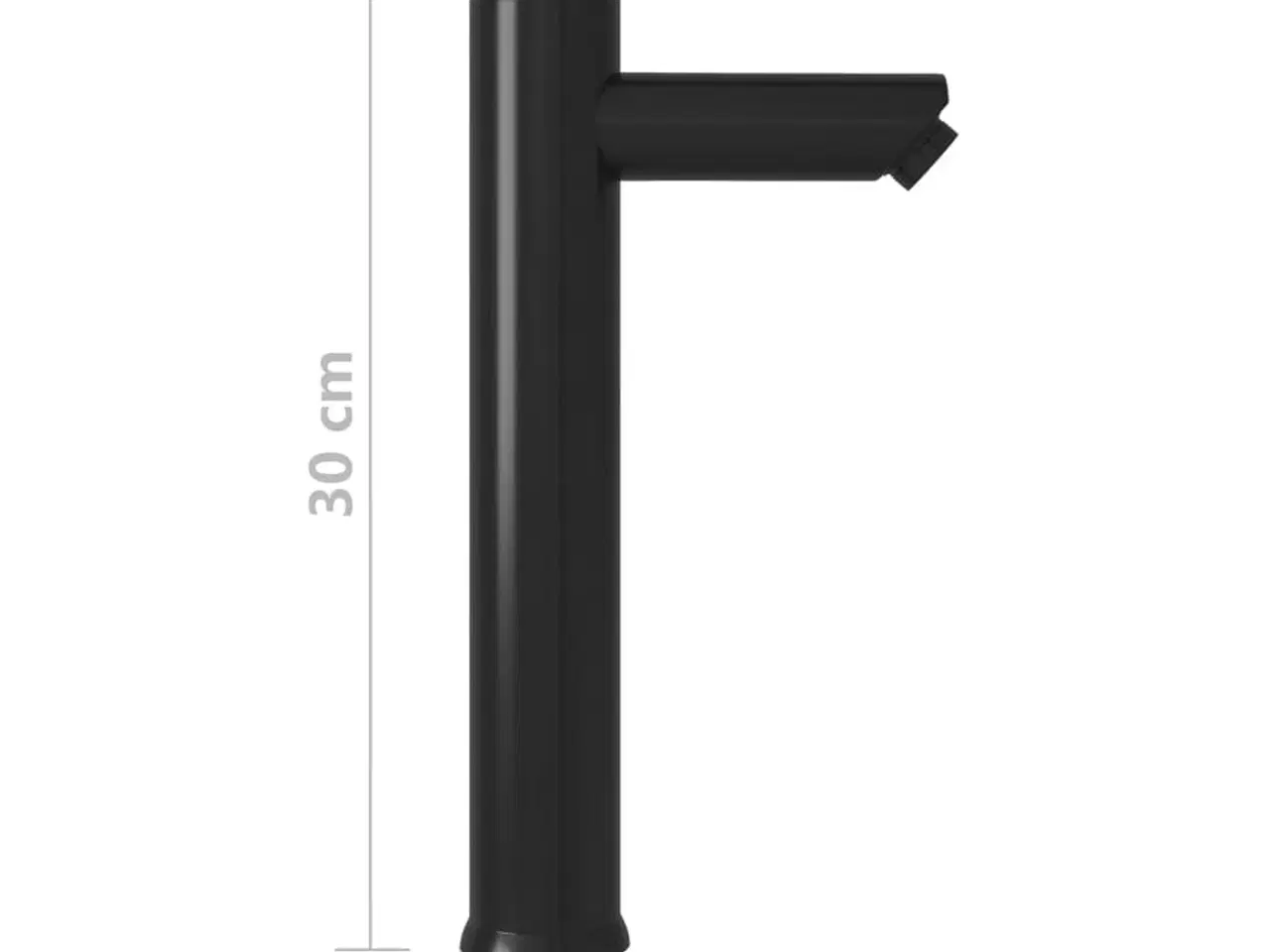 Billede 5 - Blandingsbatteri til badeværelse 12x30 cm sort