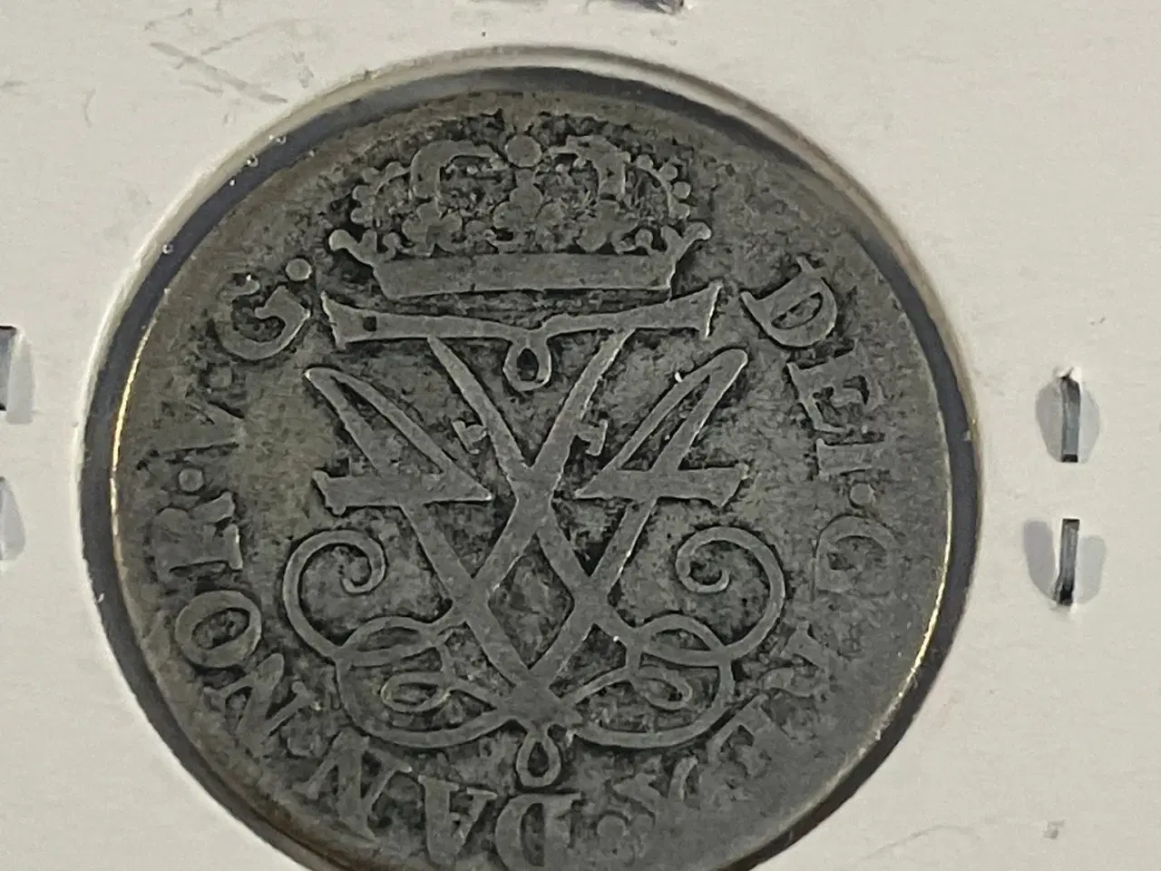 Billede 1 - 12 skilling 1710 Denmark