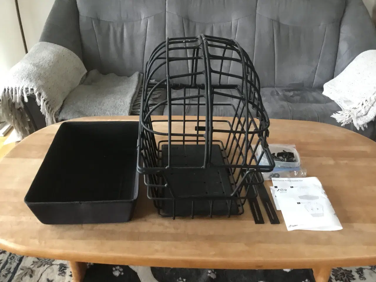 Billede 2 - Transporthundekurv til bagagebærer