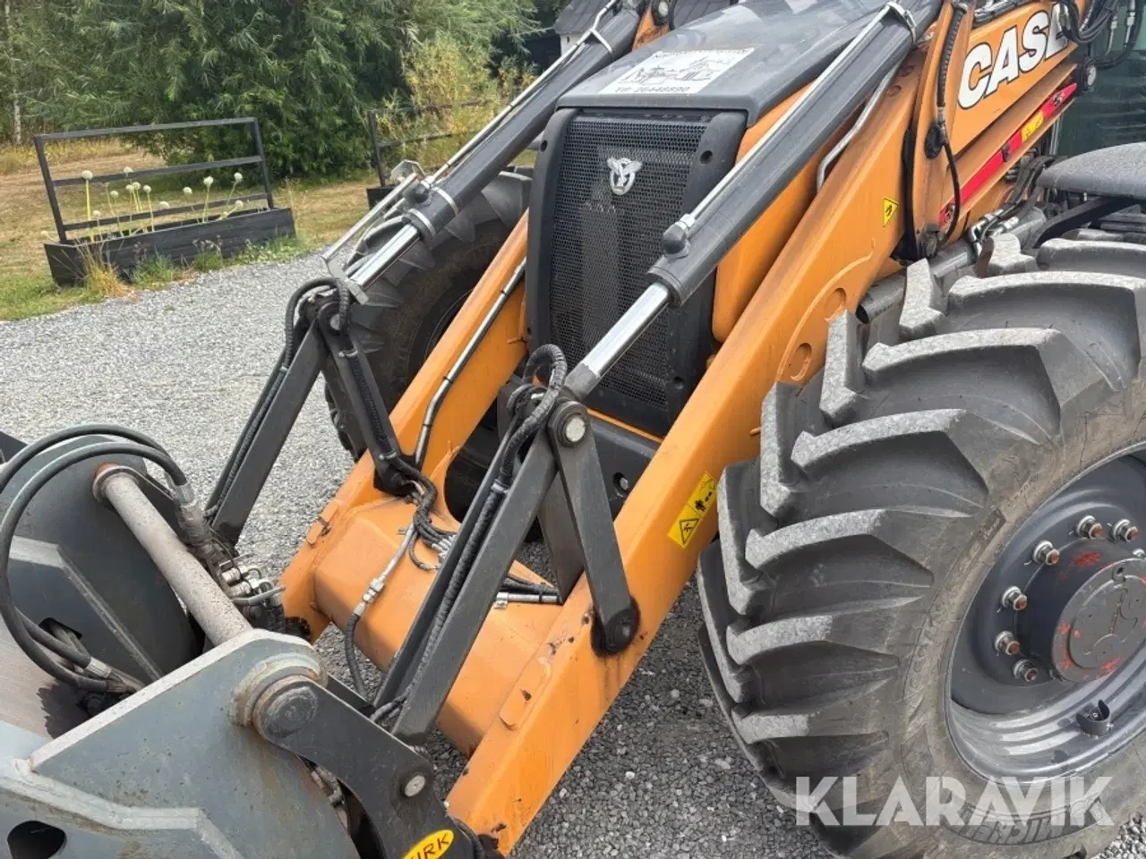 Billede 12 - Rendegraver Case 695ST med tilbehør