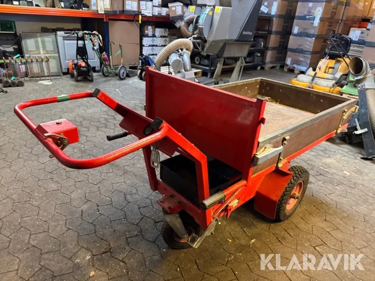 Billede 3 - Elektrisk trillebør HTF E201 med tip