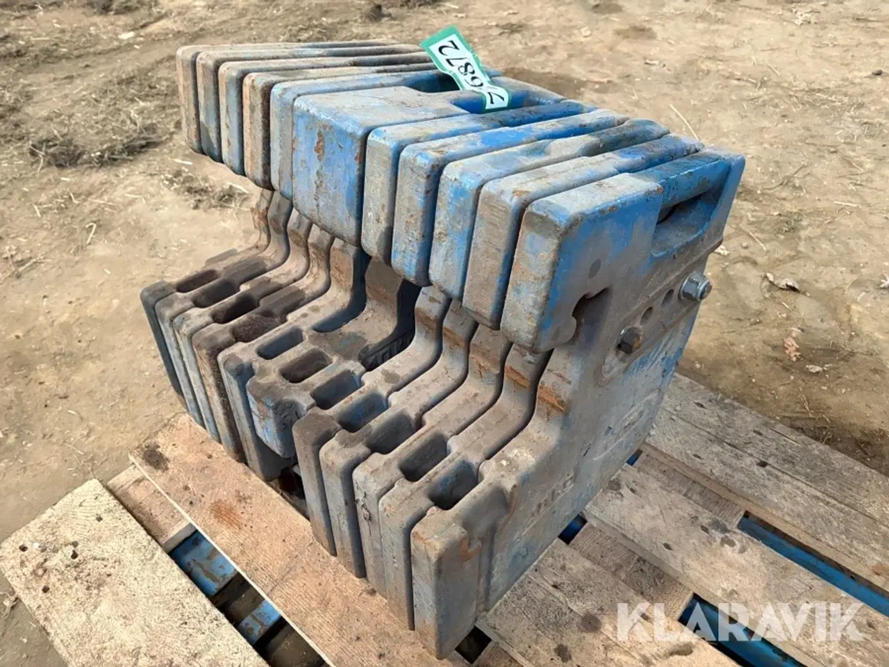 Billede 7 - Justerbar vægtklods - 600 kg i alt