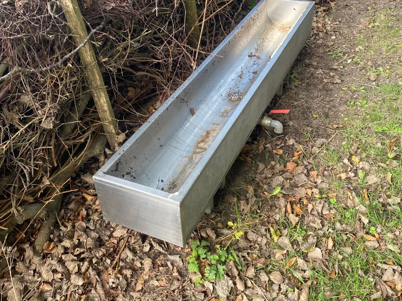 Billede 1 - Rustfrit stål kar 180 lang