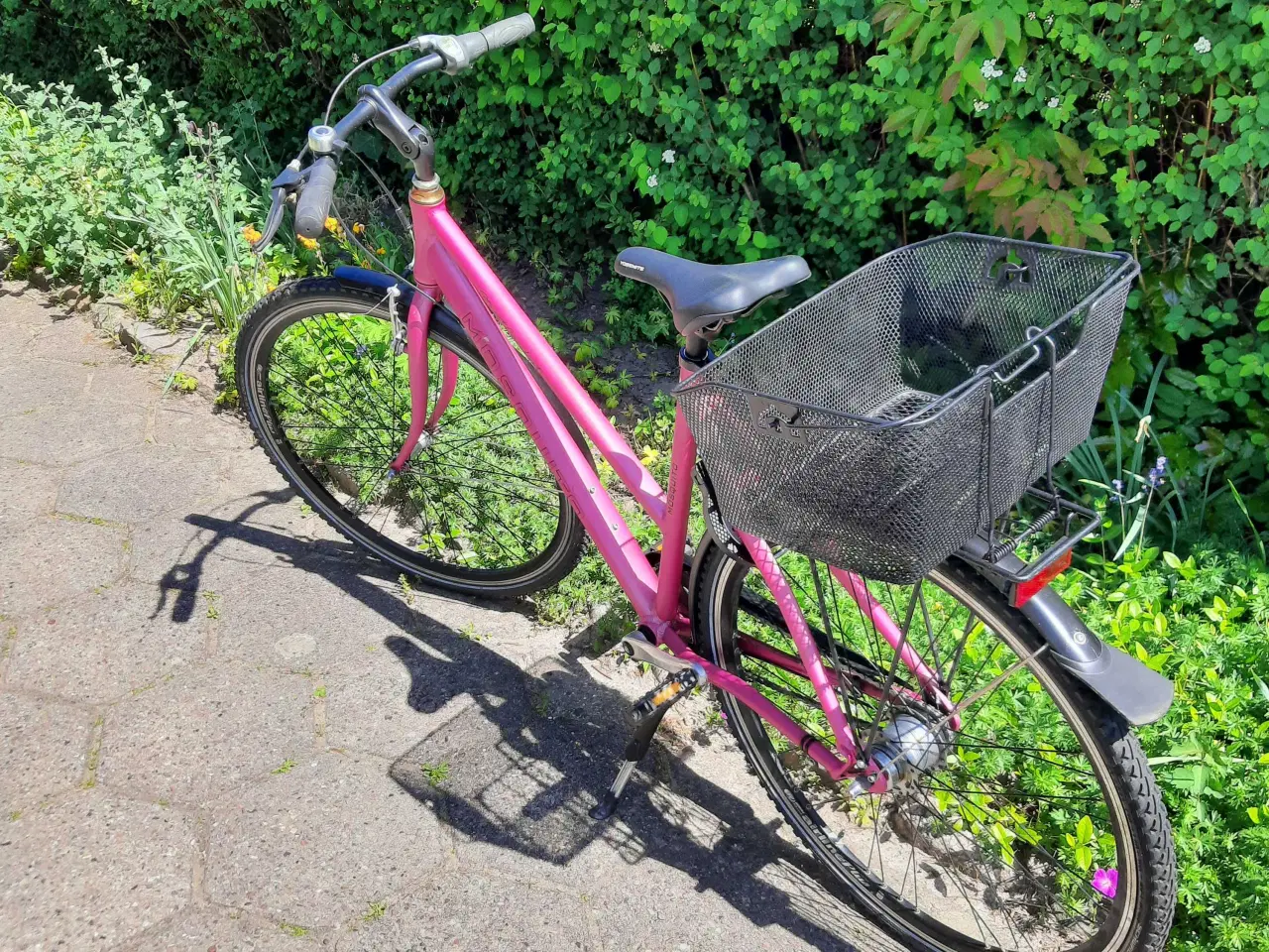 Billede 3 - Pink lyserød damecykel m. 7 gear