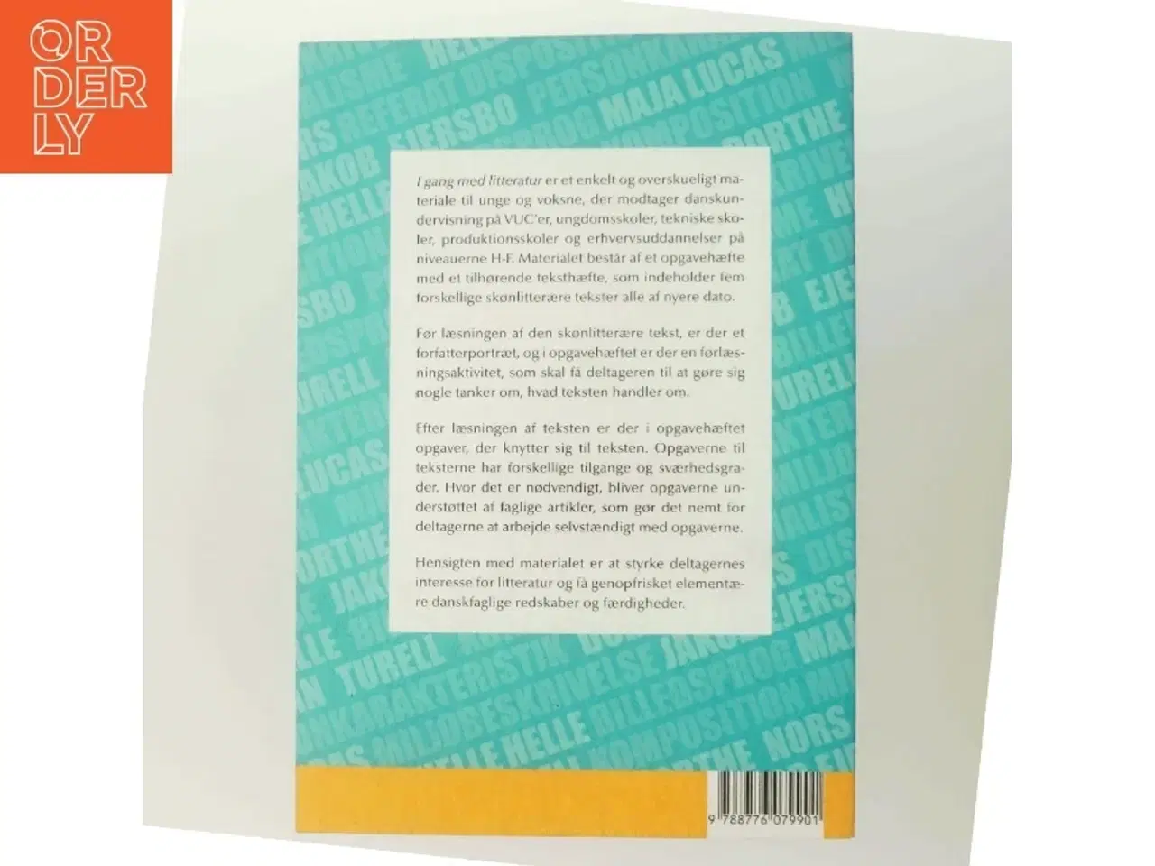 Billede 3 - I gang med litteratur : teksthæfte af Susanne Maarbjerg (Bog)