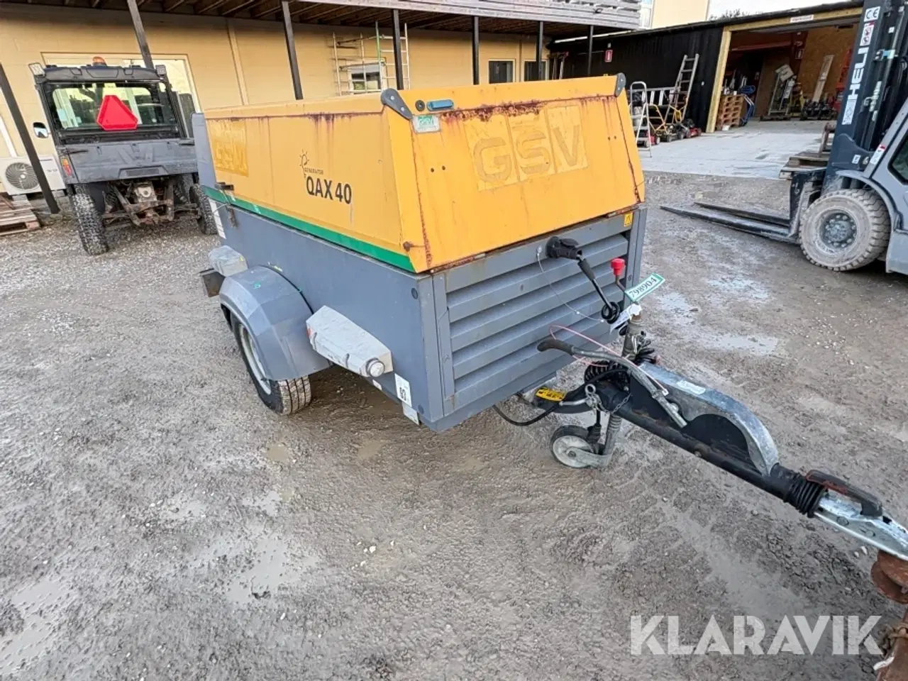 Billede 2 - Generator trailer Atlas copco QAX 40