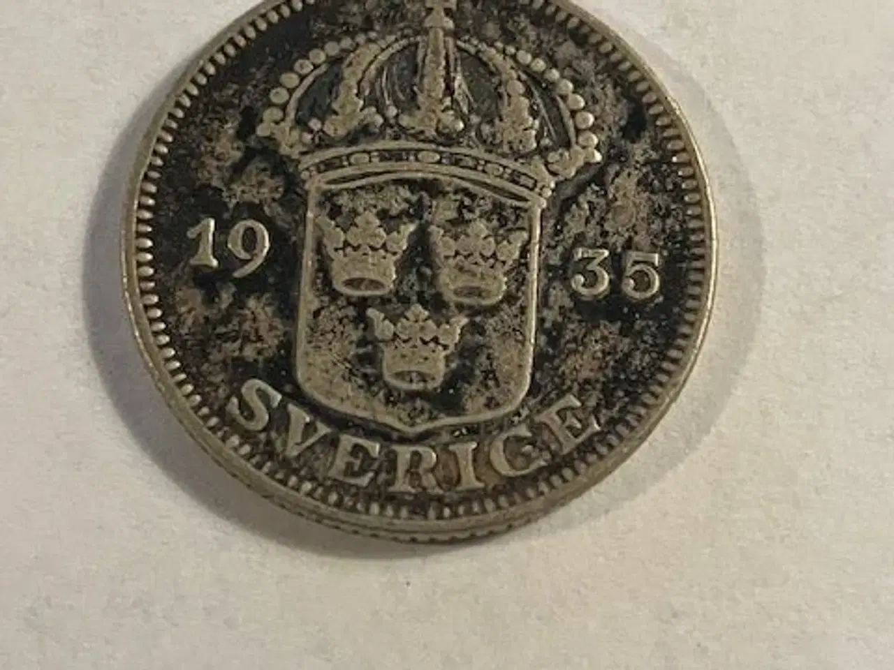 Billede 2 - 50 øre 1935 Sverige